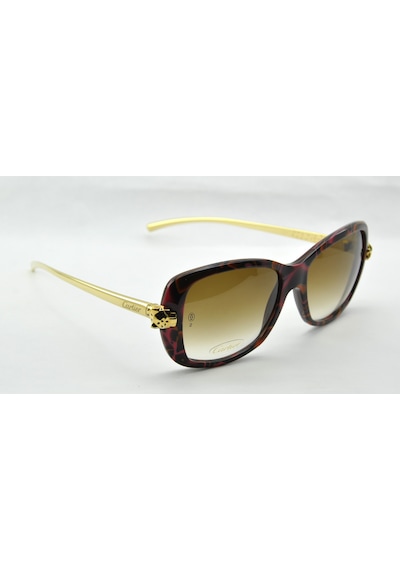 Cartier F Butte Rfly Gold Cat Eye Kahvarengi Kırmızı Altın Kedi Gözü Bayan Güneş Gözlüğü T8200937 Altın - Siyah Cartier F Butte Rfly Gold Cat Eye Kahvarengi Kırmızı Altın Kedi Gözü Bayan Güneş Gözlüğü T8200937 Altın - Siyah