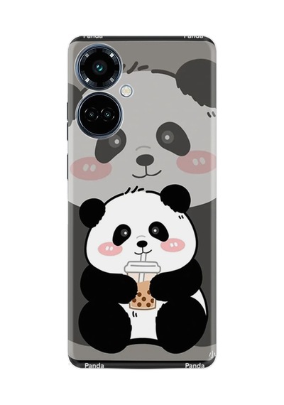 Tecno Camon 19 Pro Kılıf Boutique Baskılı Resimli Milkshake Panda Pcode -058