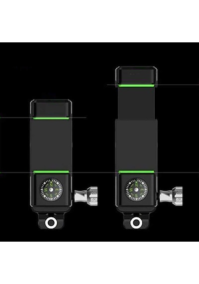 Pusulalı 360 Dönen Bisiklet Telefon Tutucu Q003-Siyah