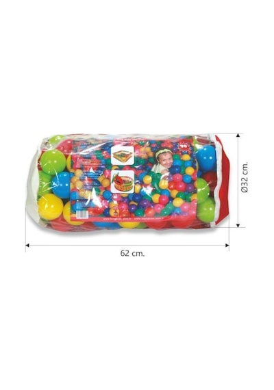 Havuz Topu Plastik Çap 9 Cm 500 Adet