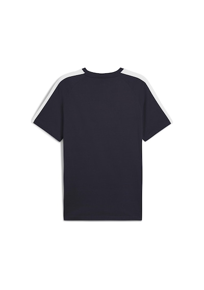Puma T7 Erkek Lacivert Günlük Stil T-shirt 62959216 Mavi