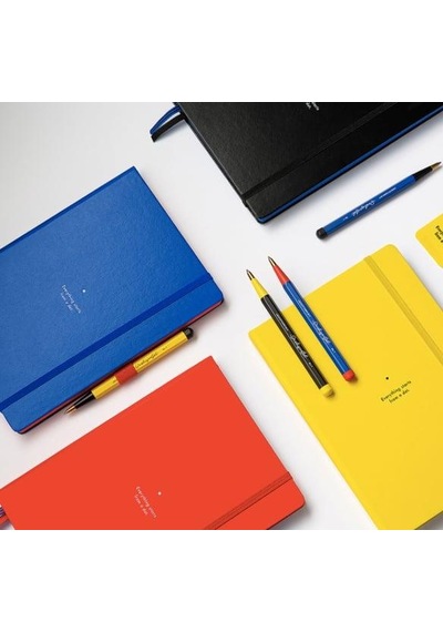 Leuchtturm 1917 X Bauhaus Drehgriffel Nr.2 Mekanik Uçlu Kalem Royal Blue/black 371289 Siyah