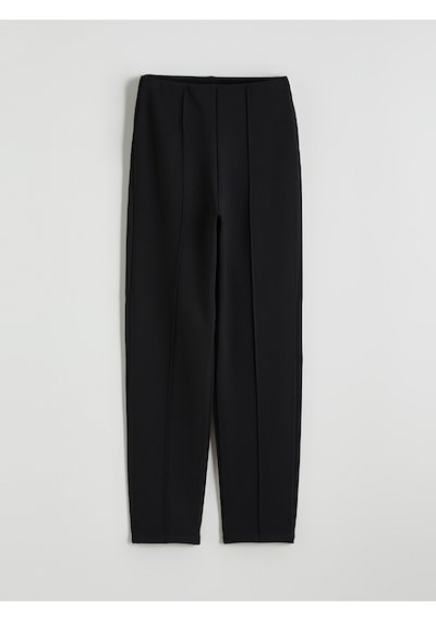 Lcw Modest Siyah Dar Fit Kadın Pileli Pantolon