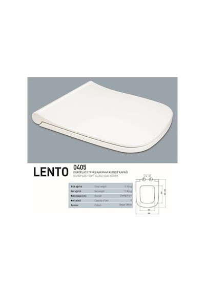 Turavit LN5610 Luna Rimout Kanalsız Asma Klozet Nkp Yavaş Kapak Turavit LN5610 Luna Rimout Kanalsız Asma Klozet Nkp Yavaş Kapak