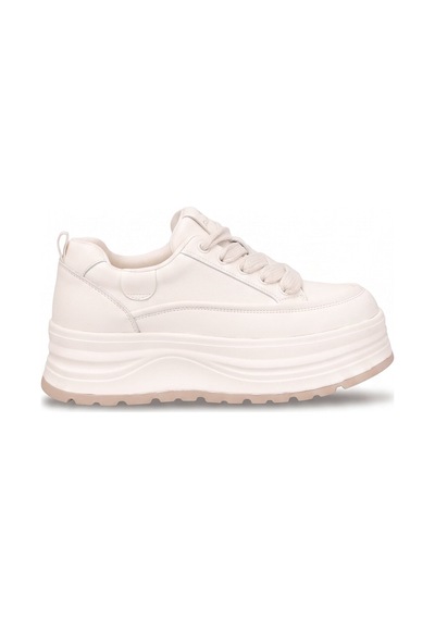 Ayakkabı Fuarı Elit Hml262-1102 Kadın Klasik Sneaker Beyaz