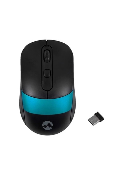Everest Sm-18 Usb Kablosuz Mouse Siyah - Mavi