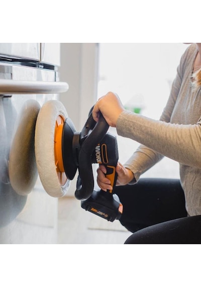 Worx WX856.9 20V 254 MM Şarjlı Orbital Polisaj Makinesi