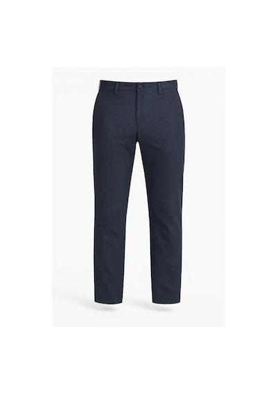 Classics Men Captiva Klasik Fit Likralı Erkek Kanvas Pantolon - 7413 Lacivert