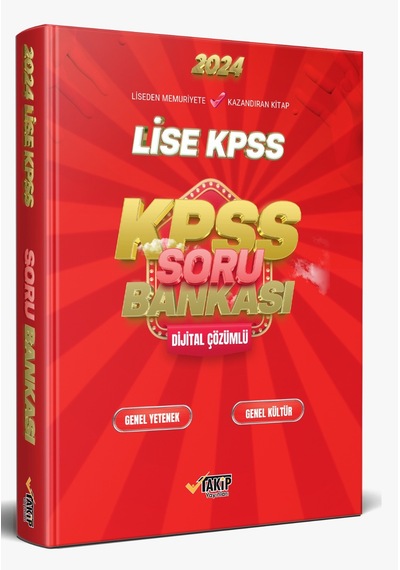 2024 Ortaöğretim Lise Kpss Tüm Dersler Soru Bankası