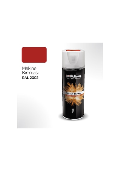 Polisan Sprey Boya Akrilik 400 ML Makine Kırmızısı