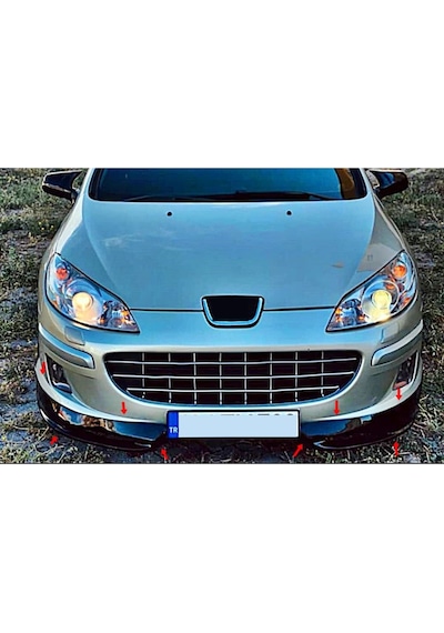 Peugeot 407 Ön Tampon Eki Karlık Fiberglass Boyasız