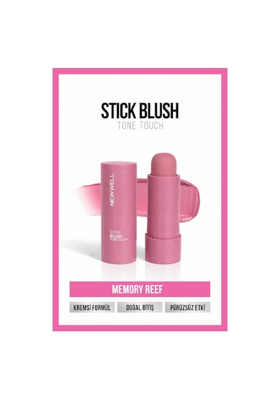 New Well  Stick Blush Tone Memory Reef 03 Stick Allık 001