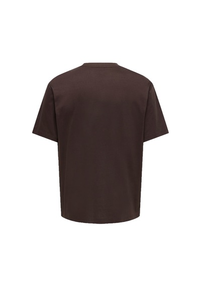 Only & Sons Onsfred % 100 Pamuk Relaxed Fit Bisiklet Yaka T Shirt Erkek T Shirt 22022532 Koyu Kahve Only & Sons Onsfred % 100 Pamuk Relaxed Fit Bisiklet Yaka T Shirt Erkek T Shirt 22022532 Koyu Kahve