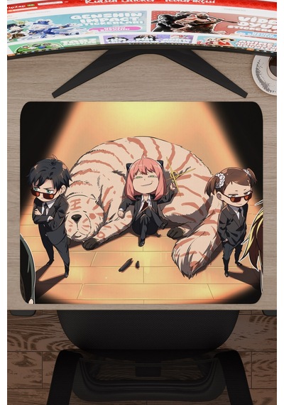 Spy Family Anime V4 - 48x40 Xl Gaming Kauçuk Kaymaz Taban Mouse Pad Fare Altlığı