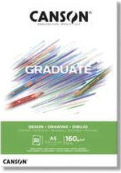 Canson Graduate Drawing Çizim Defteri 160G 30 Yaprak A5
