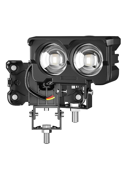 Motosiklet Led Sis Farı 2 Adet Set Metal Kasa Baykuş Model