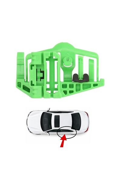 Bmw 3 Serisi E90,e91 İçin Arka Sol Cam Kriko Ayak Plastiği -