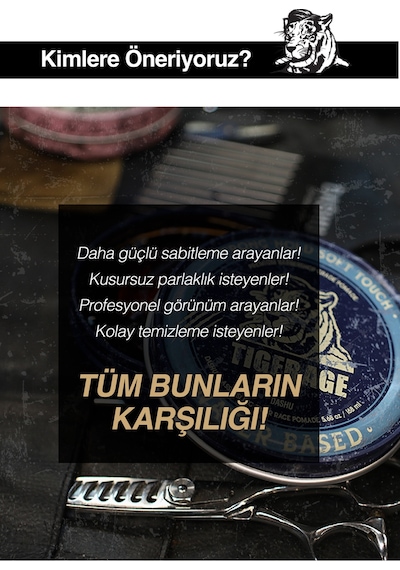 Dashu Classic Tiger Rage Pomade Profesyonel Ve Parlak Bitişli Güçlü Tutuşa Sahip Saç Sabitleyici Jel 160 ML