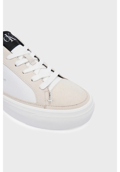 Calvin Klein Logolu Sneaker Ayakkabı Hw0hw0308601w Bayan Ayakkabı Hw0hw03086 01w Beyaz-siyah Calvin Klein Logolu Sneaker Ayakkabı Hw0hw0308601w Bayan Ayakkabı Hw0hw03086 01w Beyaz-siyah