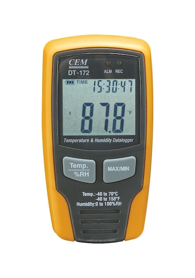 Cem Dt172 Sıcaklık Ve Nem Kayıt Cihazı Datalogger