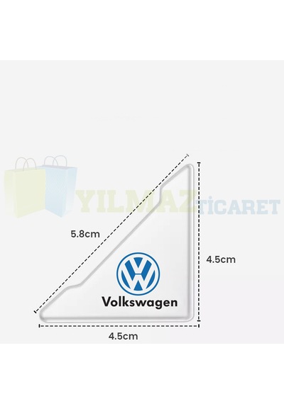 Volkswagen Logo Kapı Kenar Köşe Koruyucu Çarpma Çizilme Önleyici