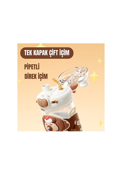 Diller Tritan Matara 580 Ml Boyun Askılı D2550 Diğer