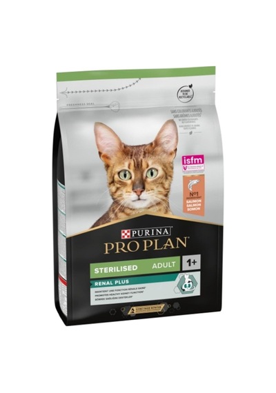 Kısırlaştırılmış Somonlu Kuru Kedi Maması 3 Kg