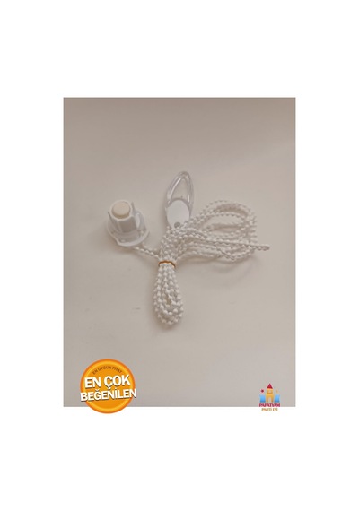 Stor Zebra Perde Zinciri Stor Perde Tamir Aparatı Zincir Boyu 150 Cm Beyaz