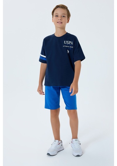 U.s. Polo Assn. Erkek Çocuk Lacivert Bermuda Takım 5274-49762 Lacivert