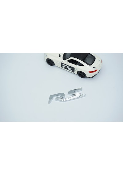 Dk Tuning Rs Bagaj 3m Krom Metal Logo Arma Renault İle Uyumlu