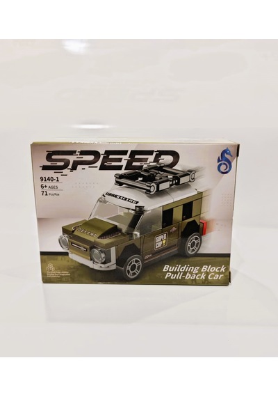 Speed Stil Araba Süper Yapı Blokları Modeli Yarış Arabası Model Super Cup