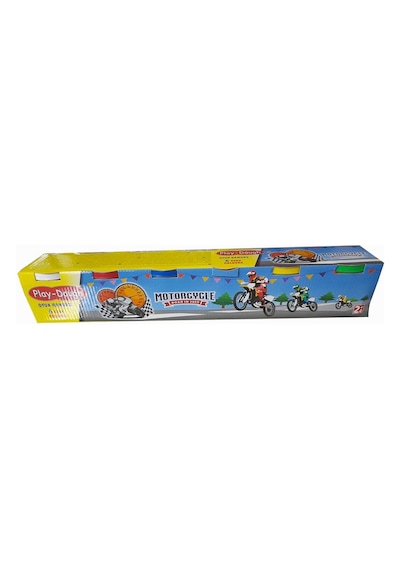 Play-Dough Oyun Hamuru 6 Lı Motorcycle 1 Paket Oyun Hamuru Seti 6 Renk