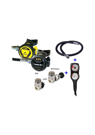 Beuchat Regülatör Set Sport Vr300 Int. Ahtapot Konsol Bc Hortum