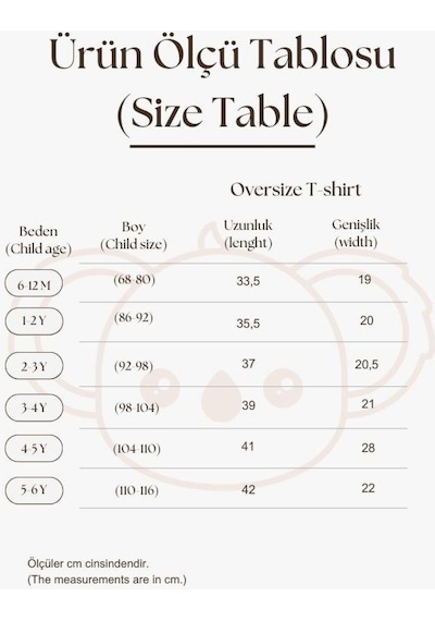 Oh La La Koala İndigo Nakışlı Oversize T-shirt İndigo