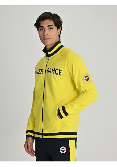 Fenerbahçe Erkek Trıbun Sarı Lacivert Sweat Sari