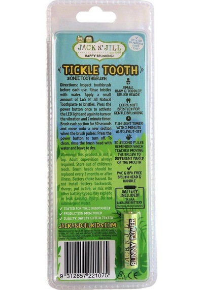 Jack N Jill Tickle Tooth Sonic Diş Fırçası 0-6 Yaş