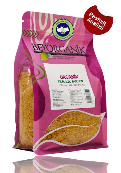 Beyorganik Organik Pilavlık Bulgur Pestisit Ve AflaAnalizli 1 KG