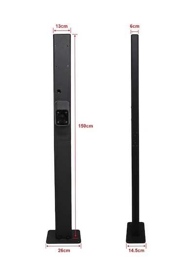 Elektrikli Araç Şarj İstasyonu Ayak Standı