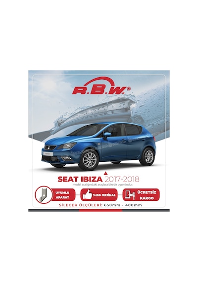 Rbw Seat Ibiza 2017 - 2018 Ön Muz Silecek Takımı