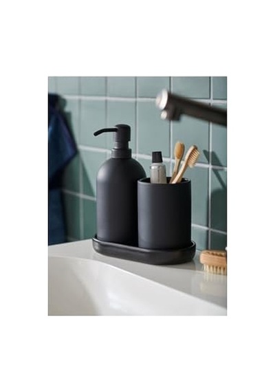 Banyo Seti, 3 Parça, Siyah Diğer