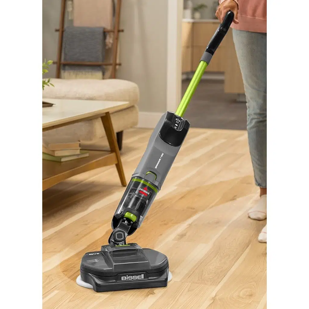 Bissell Spinwave + Vac Pet Kablosuz Vakumlu Zemin Silme Makinesi