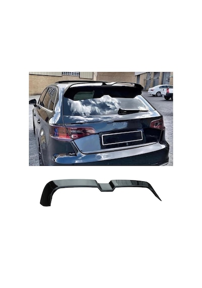 Autogp Audi A3 8v Bagaj Üstü Spoiler Pianoblack Boyalı Oettinger 2013 / 2020 Agp-bgz-sp-145431