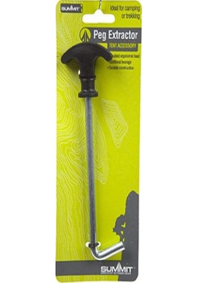 Summit Tent Peg Extractor & Çadır Kazığı Çıkarıcı Black Çok Renkli