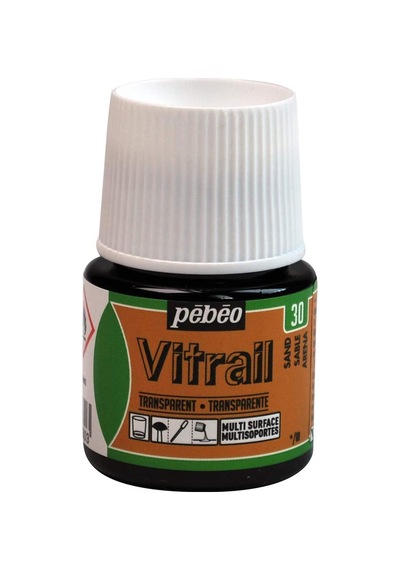 Pebeo Vitrail Cam Boyası 45ml - 30 Sand