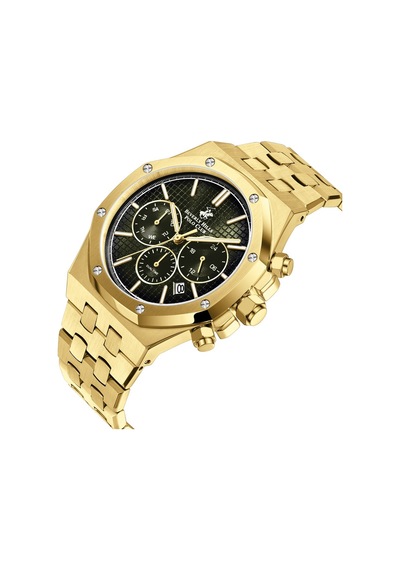 Beverly Hılls Polo Club Bp3051x.170 Erkek Kol Saati Altın