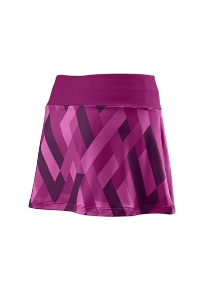 Wilson Wra769302 Uwıı Print 12.5 Mor Kadın Tenis Eteği