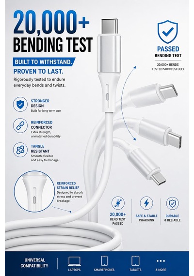 Usb A-lightning Uyumlu, 1metre, 3.1a Hızlı Şarj Kablosu, Remorax