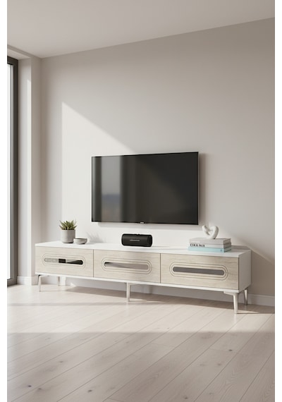 Tsa1806bts Rany Tv Sehpası Beyaz-traverten-sılver 180cm Beyaz - Traverten - Gümüş Tsa1806bts Rany Tv Sehpası Beyaz-traverten-sılver 180cm Beyaz - Traverten - Gümüş