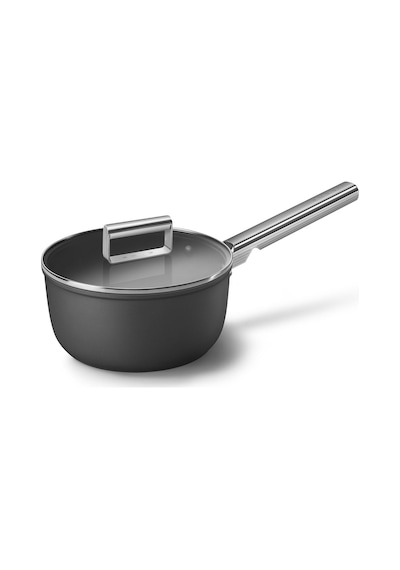 Smeg Cookware 50's Style Siyah 20 Cm Sos Tenceresi