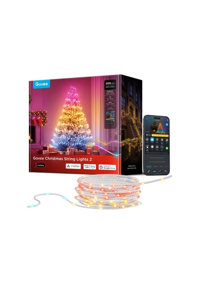 Govee Rgbwıc Noel Aydınlatması 20 M, Noel Ağacı İçin 200 Led'li Açık Ve Kapalı Noel Işık Zinciri, 130'dan Fazla Sahne Modu, Şekil Eşleme, Uygulama Kontrolü, Matter İle Uyumlu, Şeffaf Kablo Siyah Govee Rgbwıc Noel Aydınlatması 20 M, Noel Ağacı İçin 200 Led'li Açık Ve Kapalı Noel Işık Zinciri, 130'dan Fazla Sahne Modu, Şekil Eşleme, Uygulama Kontrolü, Matter İle Uyumlu, Şeffaf Kablo Siyah